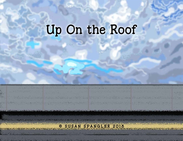 up on the roof-1